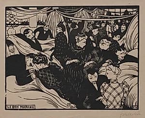 Bon Marché by Félix Vallotton (Swiss French, 1865–1925)
