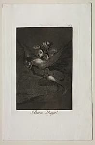 Bon Voyage, Plate 64 by Francisco de Goya (Spanish, 1746–1828)