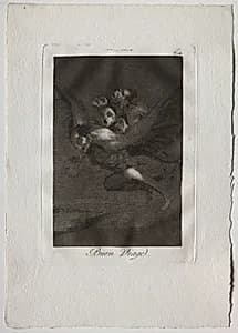 Bon Voyage, Plate 64 by Francisco de Goya (Spanish, 1746–1828)