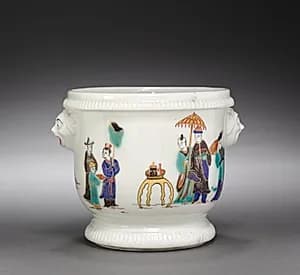 Bottle Cooler by Saint Cloud Porcelain Factory (French)