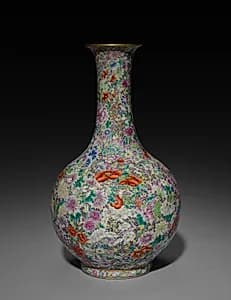 Bottle-Shaped Vase by Unknown Artist