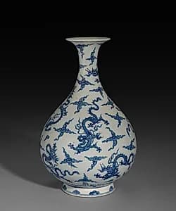 Bottle Vase by Unknown Artist