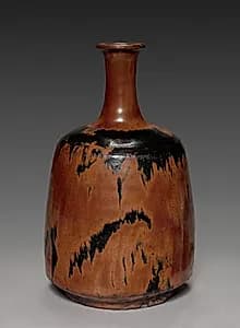 Bottle Vase: Seto Ware by Unknown Artist