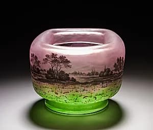 Bowl by Daum Brothers (French)