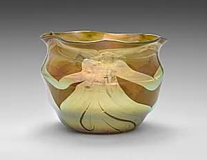 Bowl by Tiffany Glass & Decorating Company (America, New York, 1892–1902)