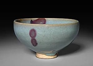 Bowl: Jun ware by Unknown Artist