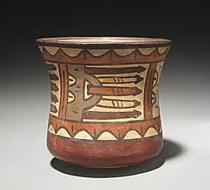 Bowl with Trophy Heads by Unknown Artist