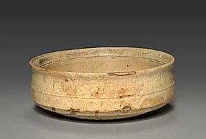 Bowl: Yellow Seto Ware by Unknown Artist