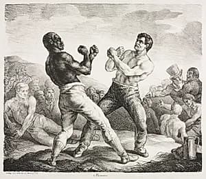 Boxers by Théodore Géricault (French, 1791–1824)