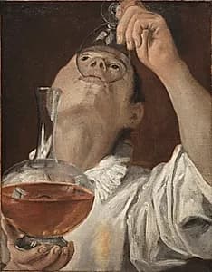 Boy Drinking by Annibale Carracci (Italian, c. 1560–1609)