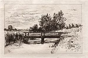 Bridge, Schleissheim by Otto H. Bacher (American, 1856–1909)