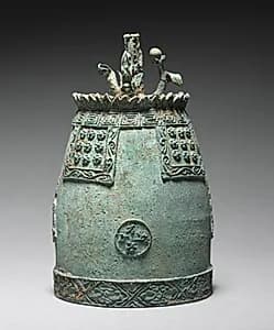Bronze Ritual Bell by Unknown Artist