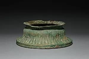 Bronze Volute Krater Base by Unknown Artist