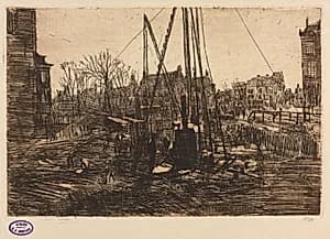Building Site, Amsterdam by George Hendrik Breitner (Dutch, 1857–1923)