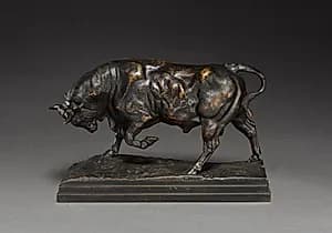 Bull by Antoine-Louis Barye (French, 1796–1875)