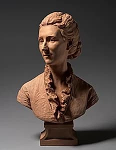 Bust of a Lady by Jules Dalou (French, 1838–1902)