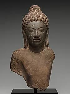 Bust of Buddha by Unknown Artist