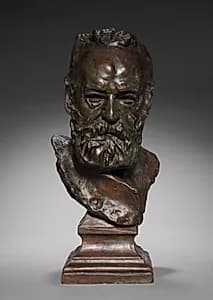 Bust of Victor Hugo by Auguste Rodin (French, 1840–1917)