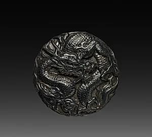Button with Dragon by Unknown Artist
