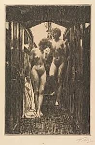 Cabin by Anders Zorn (Swedish, 1860–1920)