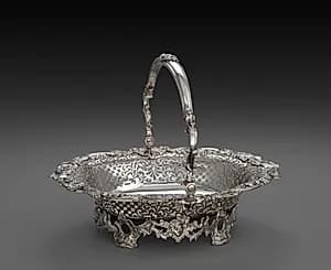 Cake Basket by Samuel Herbert and Company