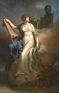 Calliope, Muse of Epic Poetry by Charles Meynier (French, 1768–1832)