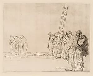 Calvary by Jean Louis Forain (French, 1852–1931)
