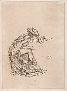 Cameo, No. 1 (Mother and Child) by James McNeill Whistler (American, 1834–1903)