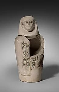 Canopic Jar with Lid by Unknown Artist