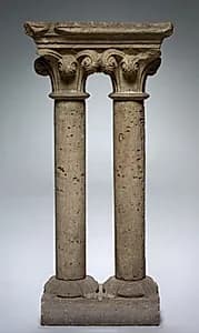 Capitals and Columns by Unknown Artist