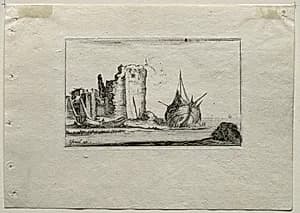 Caprices:  Marine by Stefano Della Bella (Italian, 1610–1664)