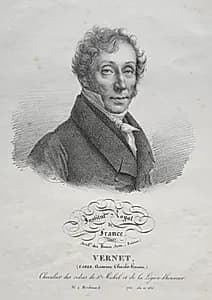 Carl Vernet by Julien Léopold Boilly (French, 1796–1874)