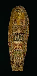 Cartonnage Mummy Case  by Unknown Artist