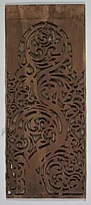 Carved Wood Panel by Unknown Artist