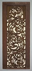 Carved Wood Panel by Unknown Artist