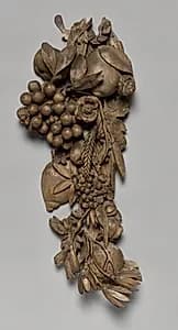 Carving from an Overmantel by Grinling Gibbons (British, 1648–1721)