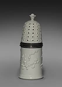Caster (Saupoudreuse) by Saint Cloud Porcelain Factory (French)