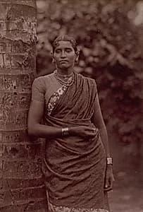 Ceylonese Woman by Scowen & Co. (British, active Ceylon, 1876–1895)