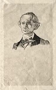 Charles Baudelaire by Edouard Manet (French, 1832–1883)