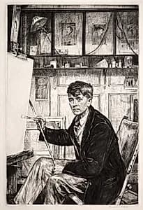 Charles Cundall by Francis Dodd (British, 1874–1949)