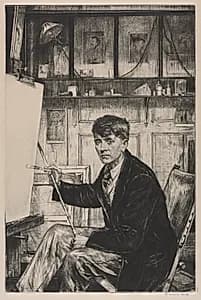Charles Cundall by Francis Dodd (British, 1874–1949)