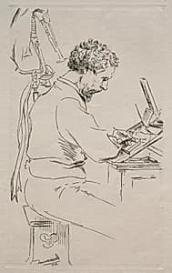 Charles Kean by Félix Bracquemond (French, 1833–1914)