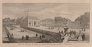 Chateau and Garden of Seaux by Jacques Rigaud (French, 1681–1754)