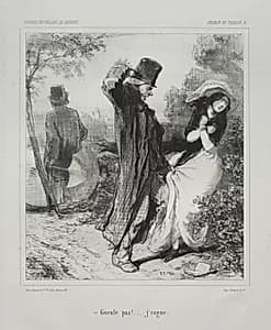 Chemin de Toulon by Paul Gavarni (French, 1804–1866)