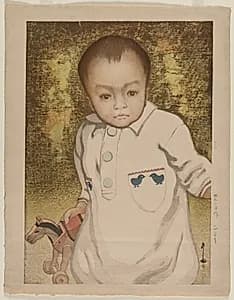 Child by Yoshida Hiroshi (Japanese, 1876–1950)