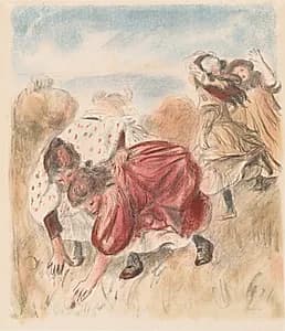 Children Playing Ball by Pierre-Auguste Renoir (French, 1841–1919)