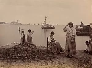 Chioggia, Under the Marina by Carlo Naya (Italian, 1816–1882)