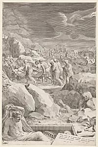 Christ Carried to the Tomb by Claude Mellan (French, 1598–1688)