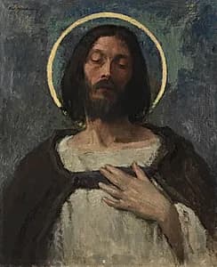 Christ by Gari Melchers (American, 1860–1932)