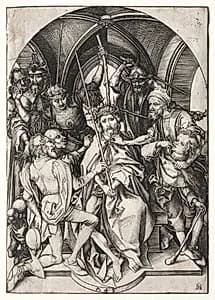 Christ Crowned with Thorns by Martin Schongauer (German, c. 1450–1491)